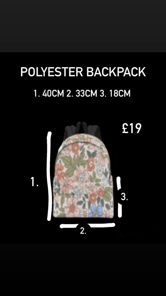 Polyester Backpack